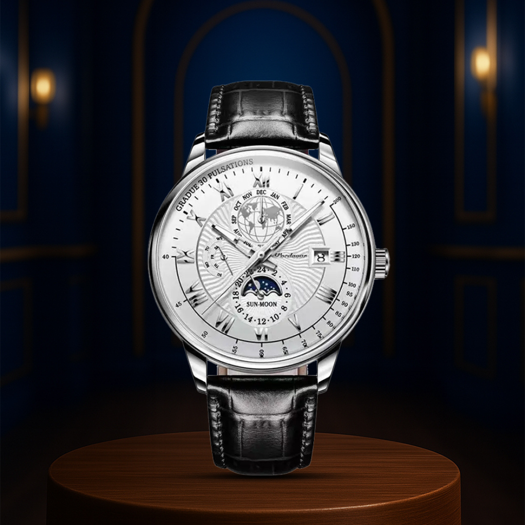 Xavier | Modern Luxury Slim Quartz Uhr | 40mm