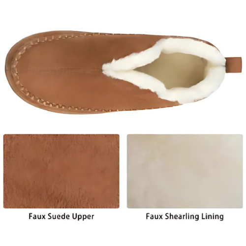 Elmstead Wildleder Stiefeletten mit Kunstfellfutter