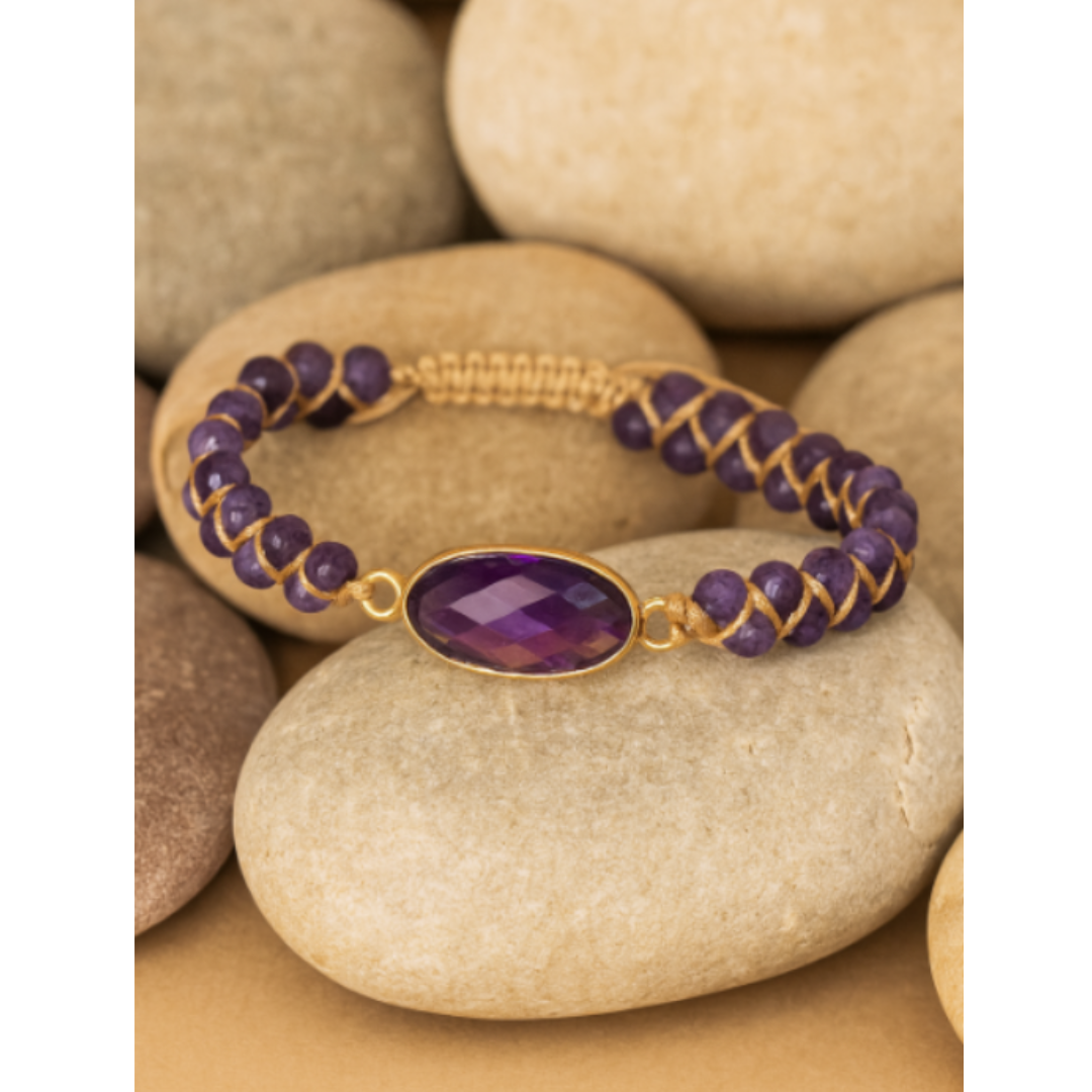 Rike Amethyst Armband