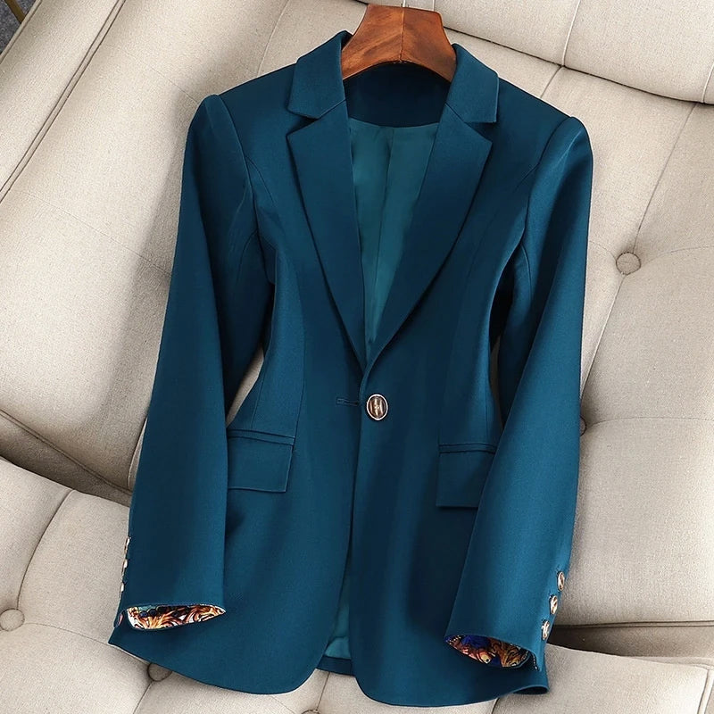 Valentina Rossi Raffinierter Klassischer Blazer