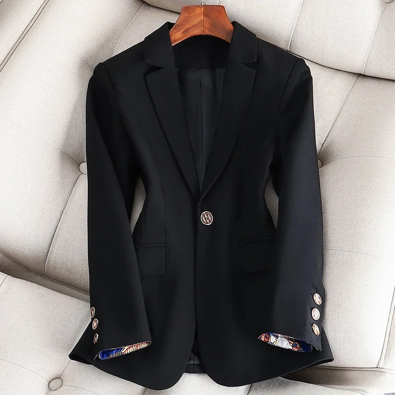 Valentina Rossi Raffinierter Klassischer Blazer