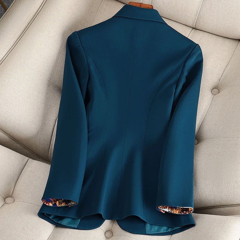 Valentina Rossi Raffinierter Klassischer Blazer