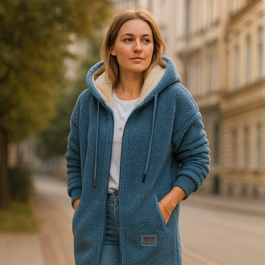 Fabienne | Kuschelige Herbst-Winter-Fleecejacke