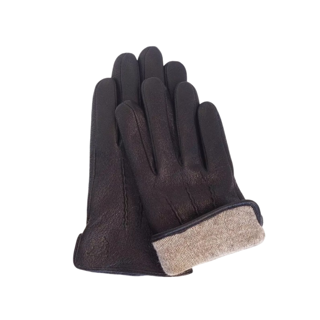 Henry | Hirschmuster Ziegenleder Winterhandschuhe