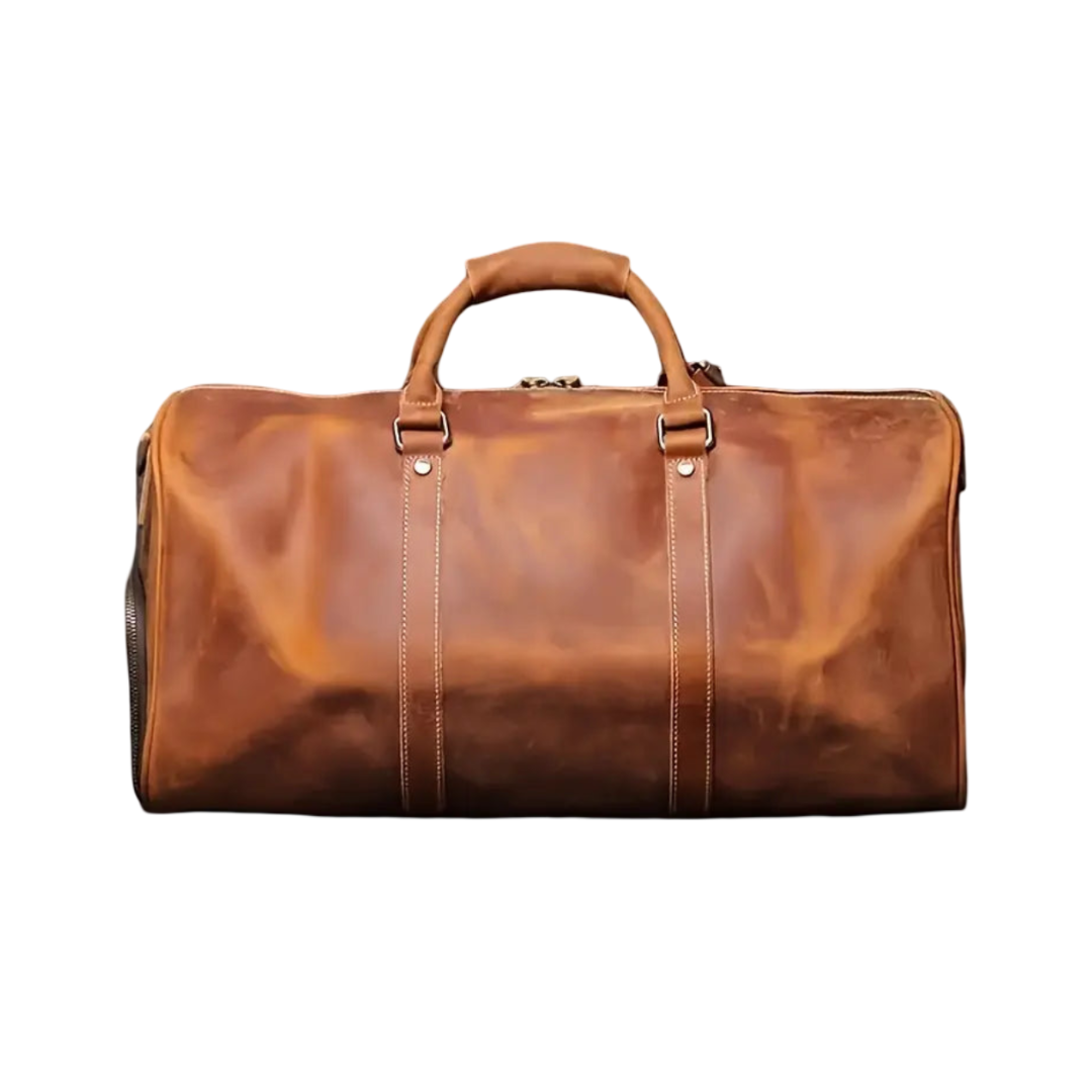 Callahan | Premium Leder Reise-Duffelbag