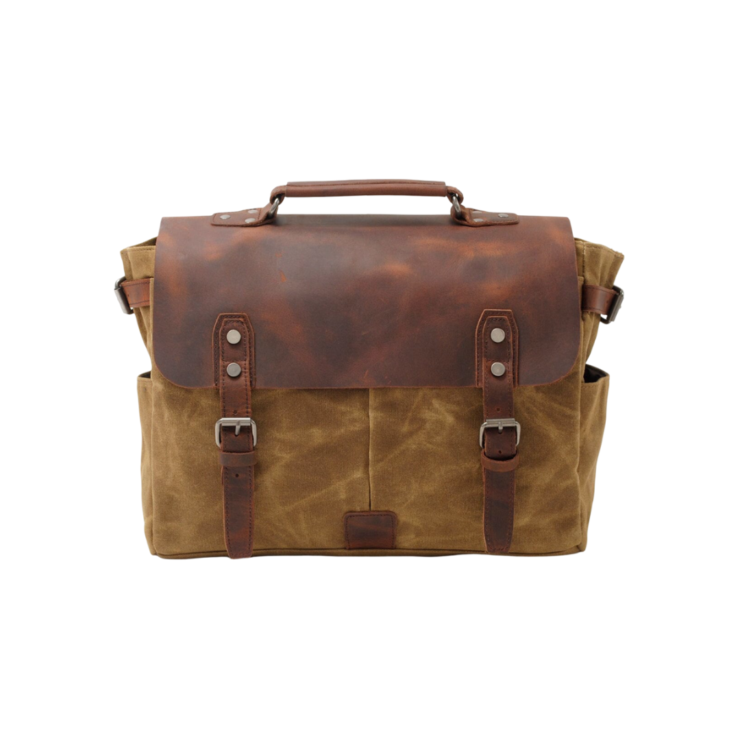 Edward | Vintage Canvas Messenger Bag