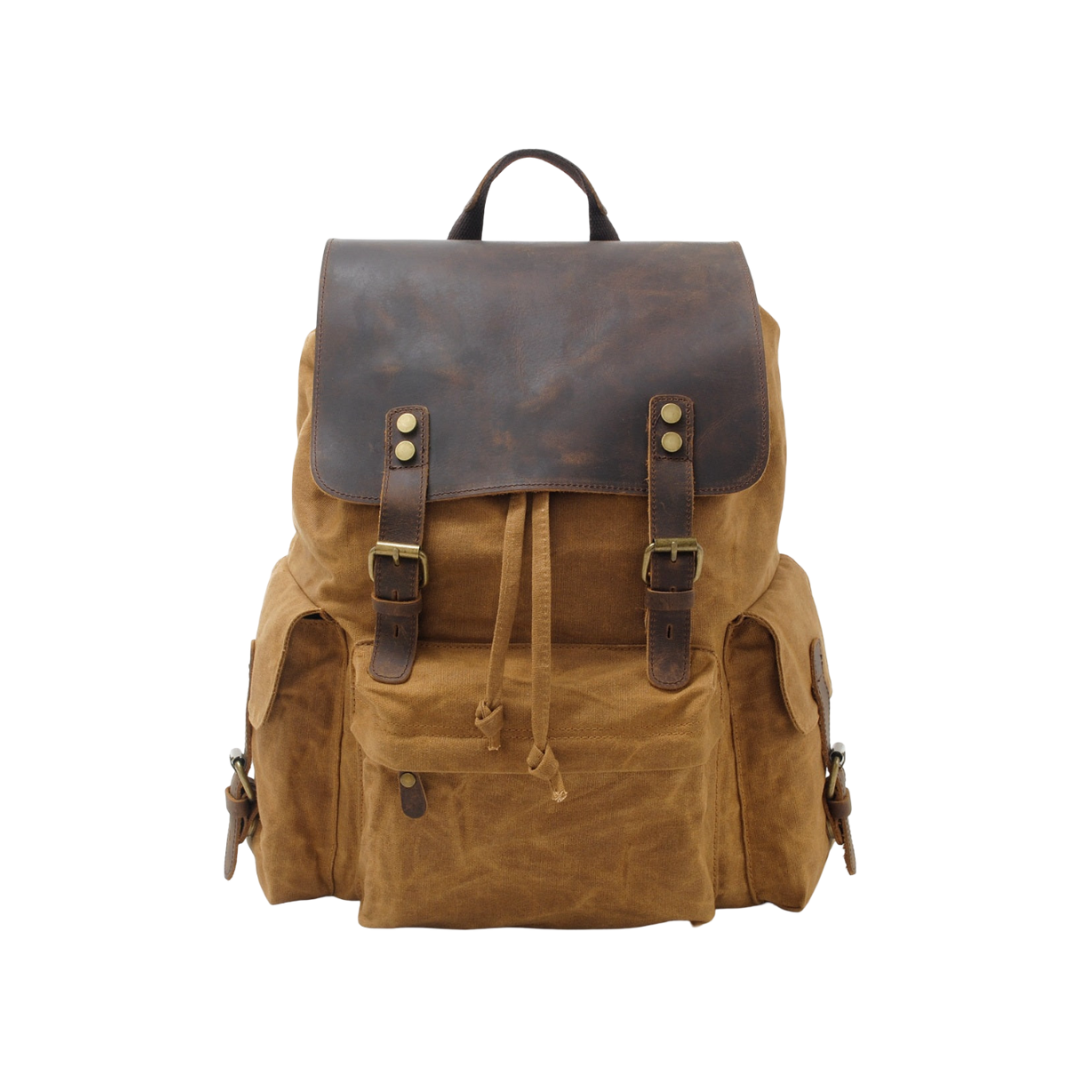 Joey | Klassischer gewachster Rucksack