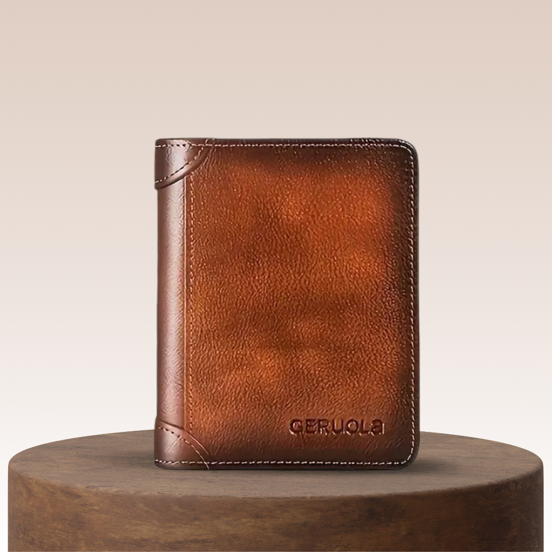 Sterlingfold | Echtleder Dreifach-Wallet