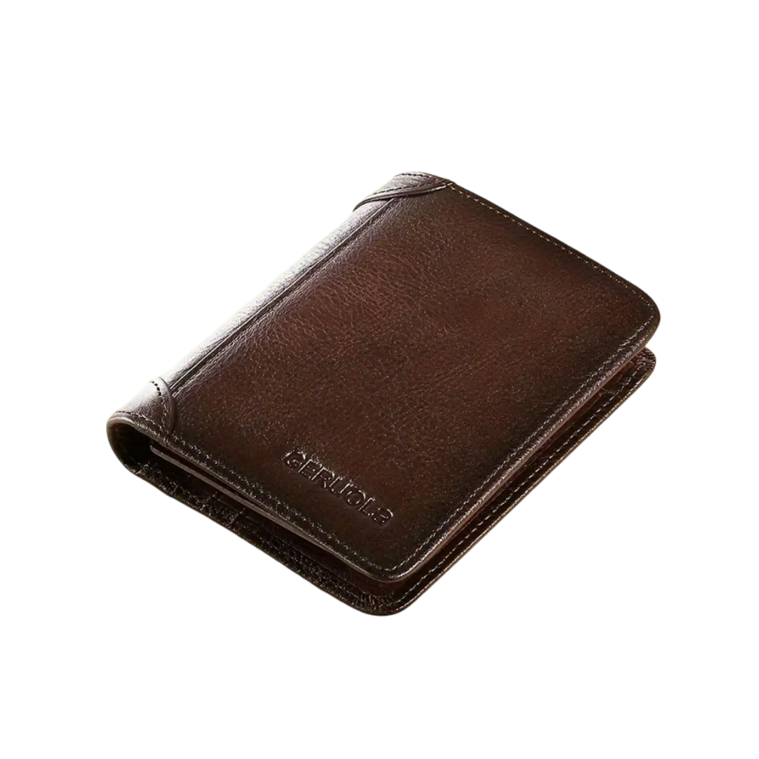 Sterlingfold | Echtleder Dreifach-Wallet