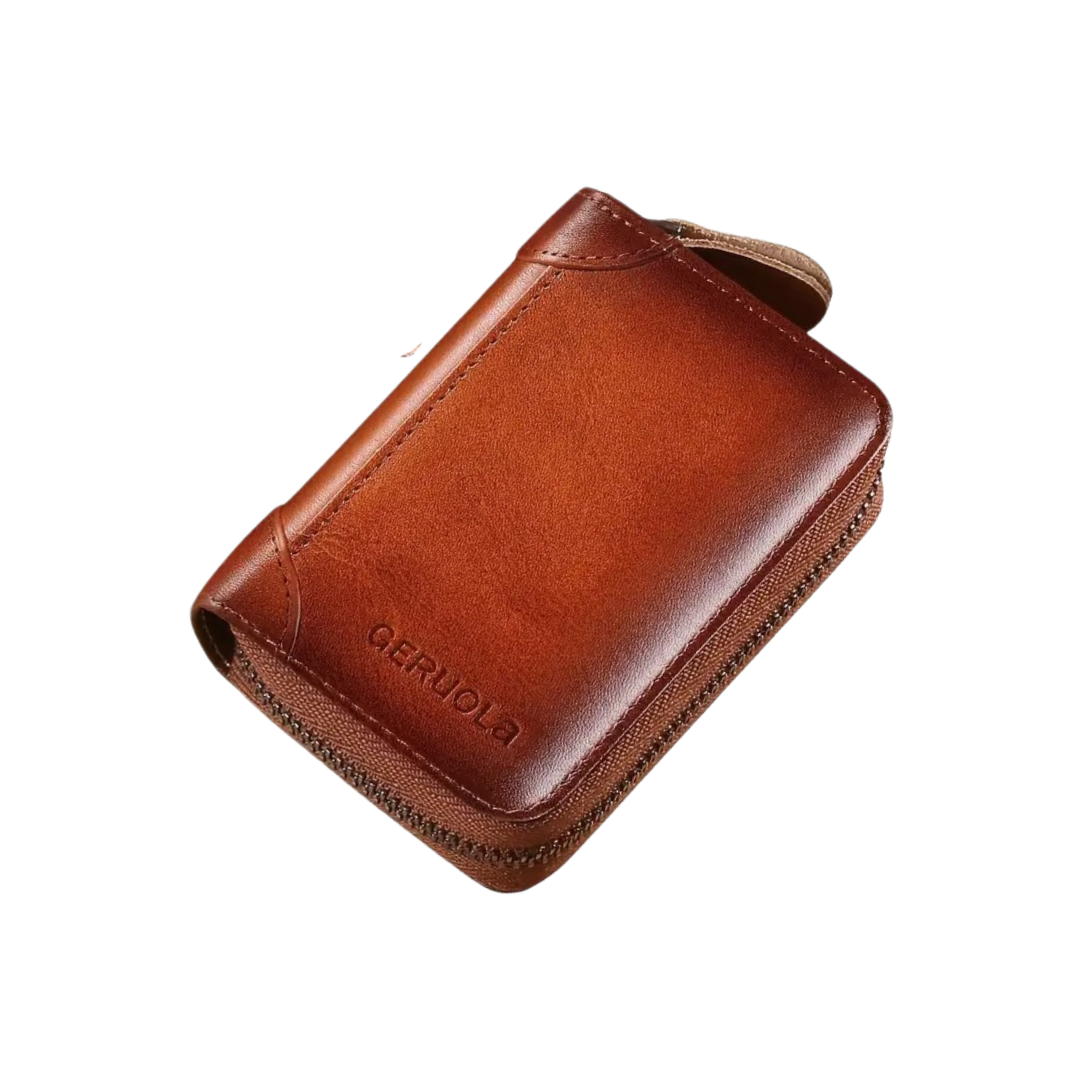 Sterlingfold | Echtleder Dreifach-Wallet