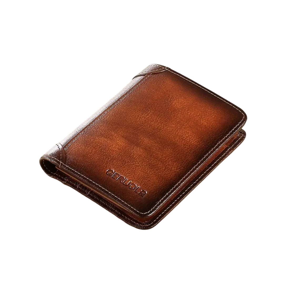 Sterlingfold | Echtleder Dreifach-Wallet