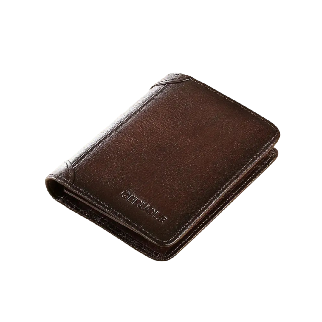 Sterlingfold | Echtleder Dreifach-Wallet