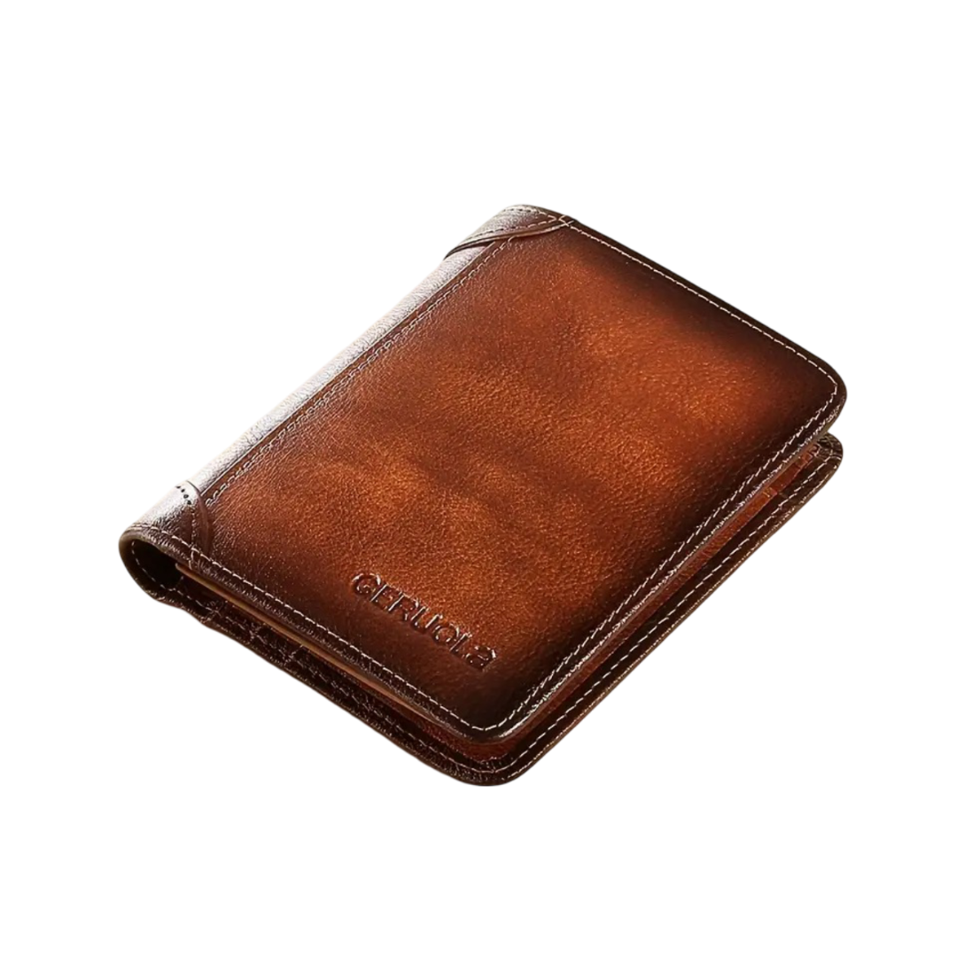 Sterlingfold | Echtleder Dreifach-Wallet