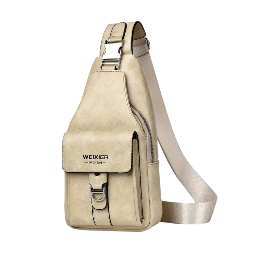 Silas | Vintage Leder Umhängetasche