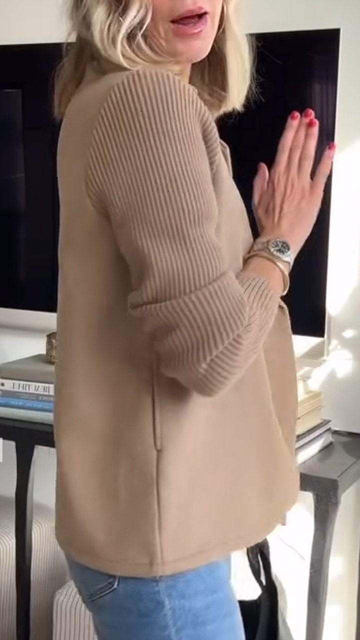 Bellamy Cashmere-Strick Freizeit Blazer