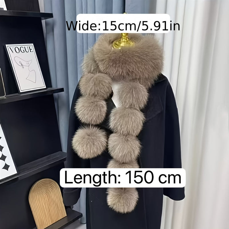 Warmer lässiger Schal