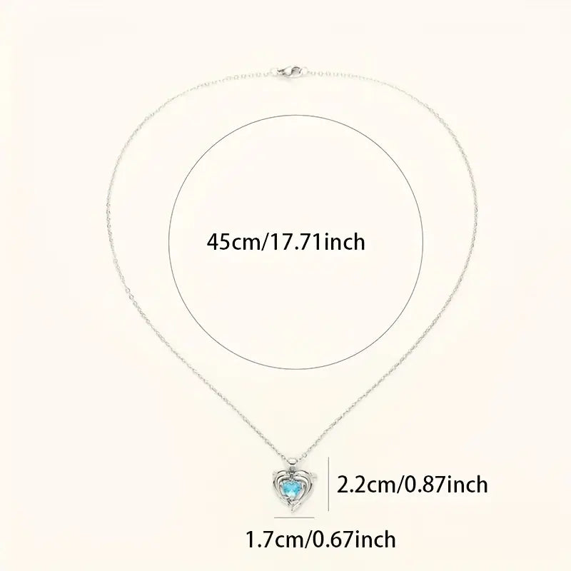 Oceanheart Zwillinge Halskette