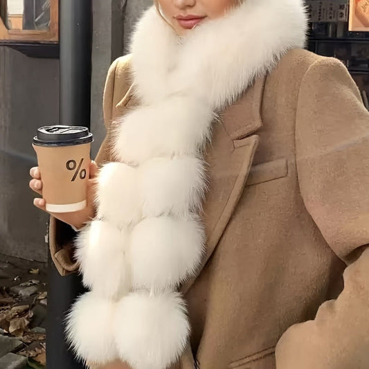 Warmer lässiger Schal