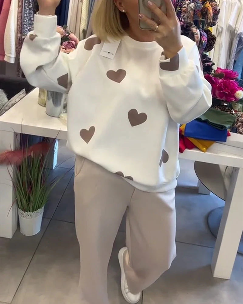 Isla Hearts Pullover