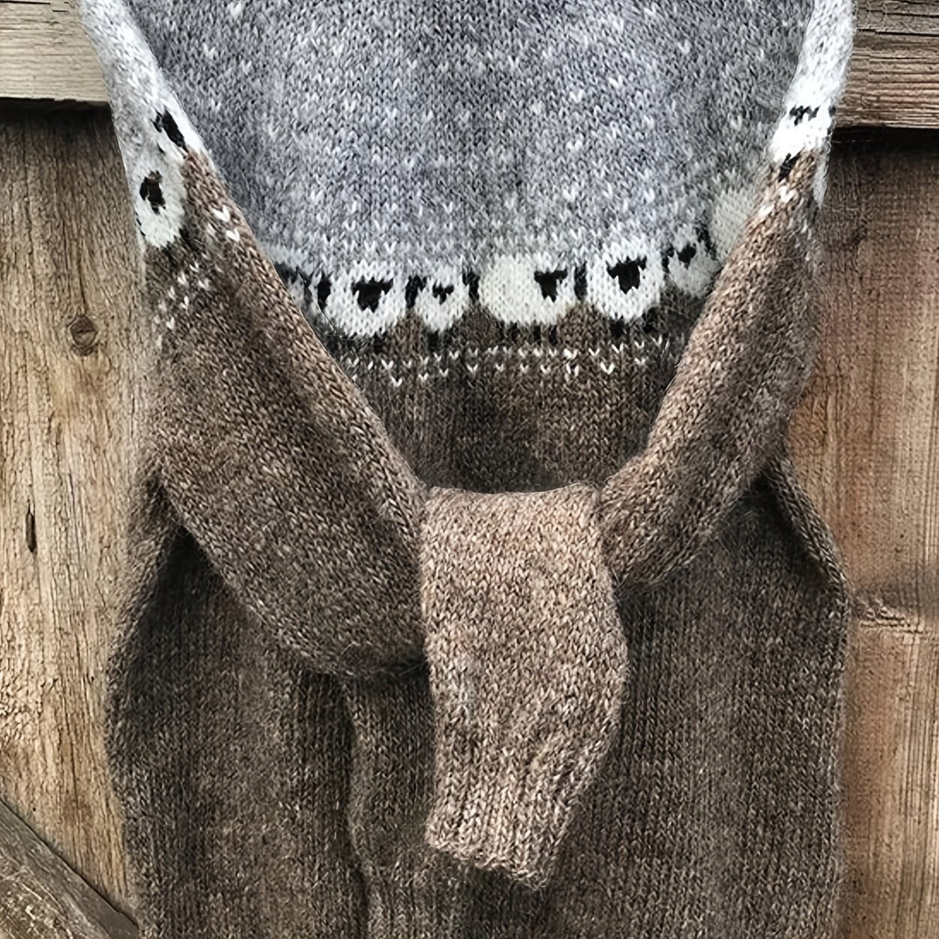 Dagný | Vintage Isländischer Pullover