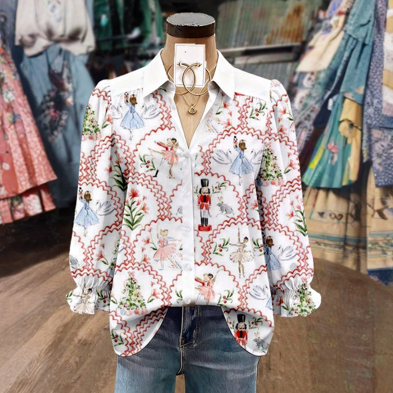 Kreative Lässige Bluse