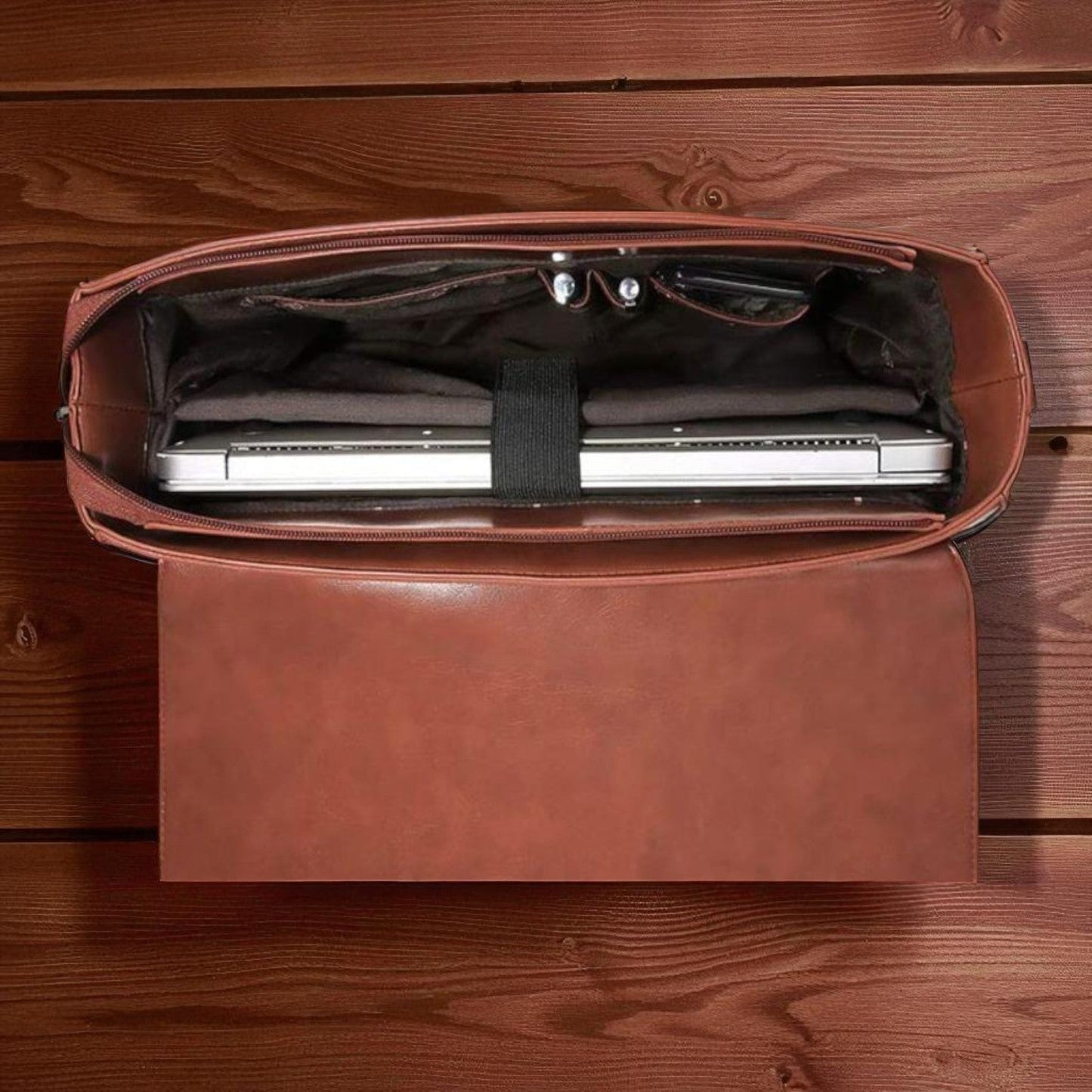 Tasche mit stilvoller Zanele-Dekoration