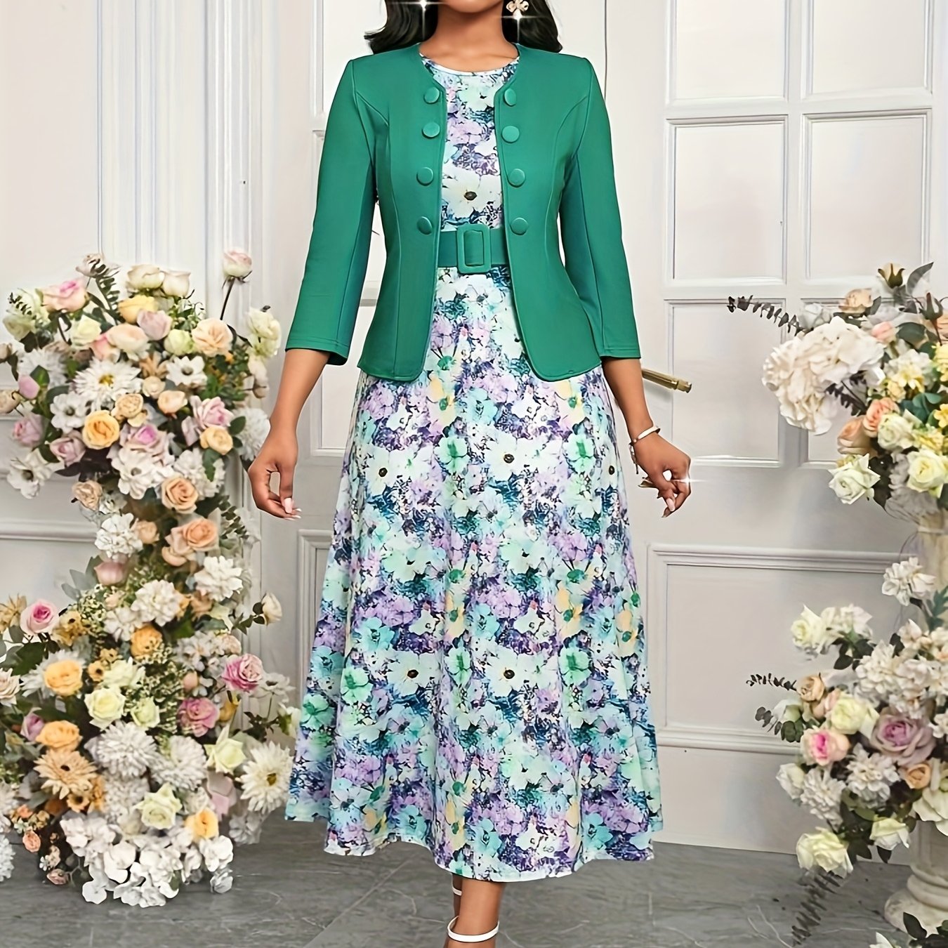 Amelie Lane | Gedrucktes Gürtelsatz-Set