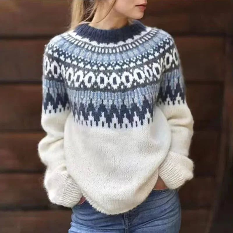 Jacqueline | Vintage Isländischer Pullover