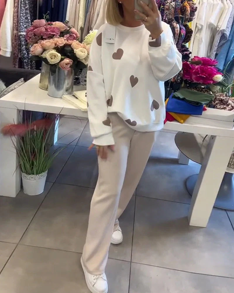 Isla Hearts Pullover