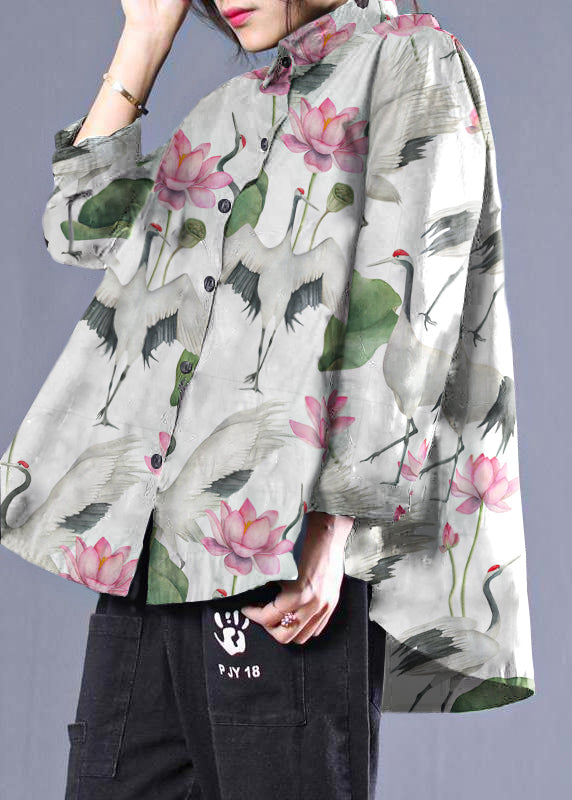 DIY Patchwork-Shirts mit schwarzen Punkten