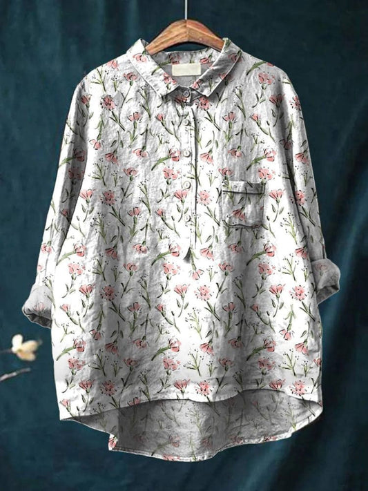 Emma | Florales Serenity Shirt