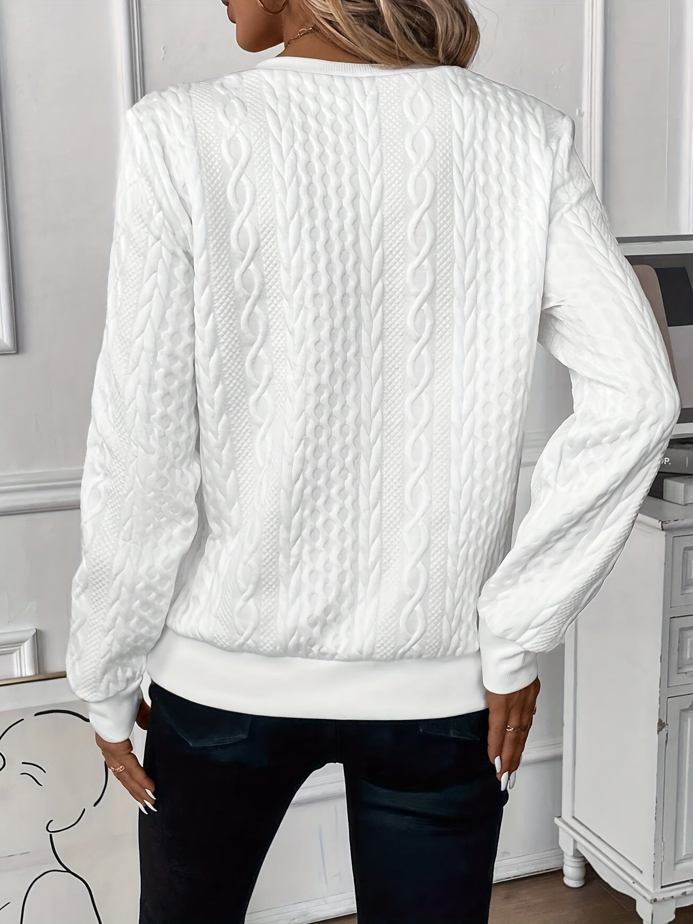 Herald - Eleganter Pullover mit Reißverschluss