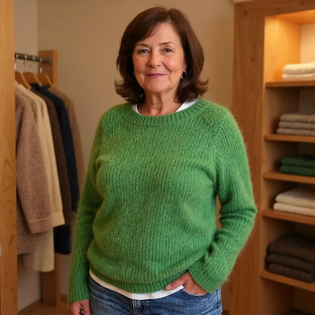 Der Nora Pullover — Frischer, weicher Strick