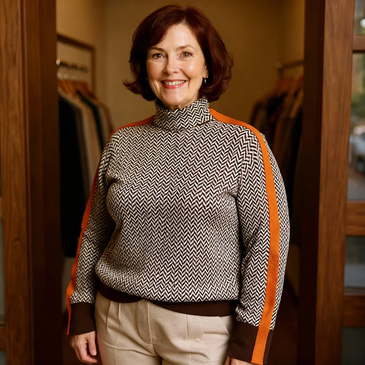 Der Edith Pullover — Winterklassiker