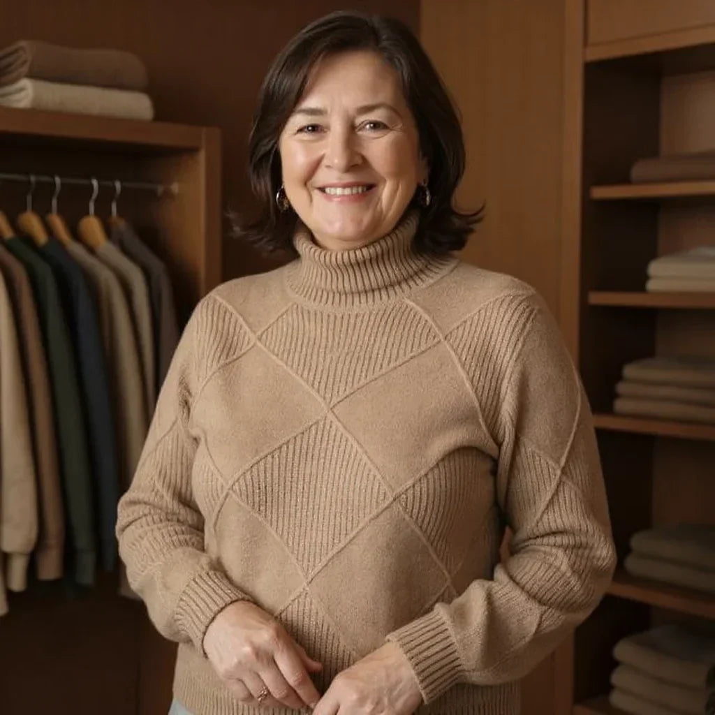 Der Elaine Pullover  — Lebendige Ausstrahlung