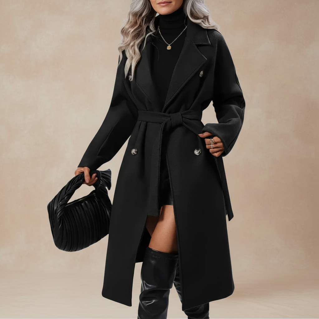 Bramwell | Langer Winter-Trenchcoat