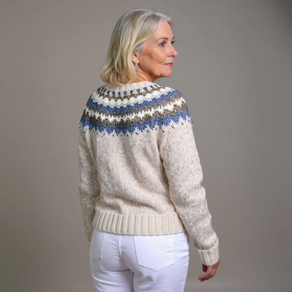 Janet | Vintage Isländischer Cardigan