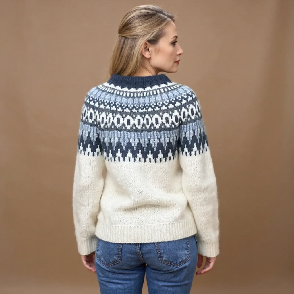 Jacqueline | Vintage Isländischer Pullover