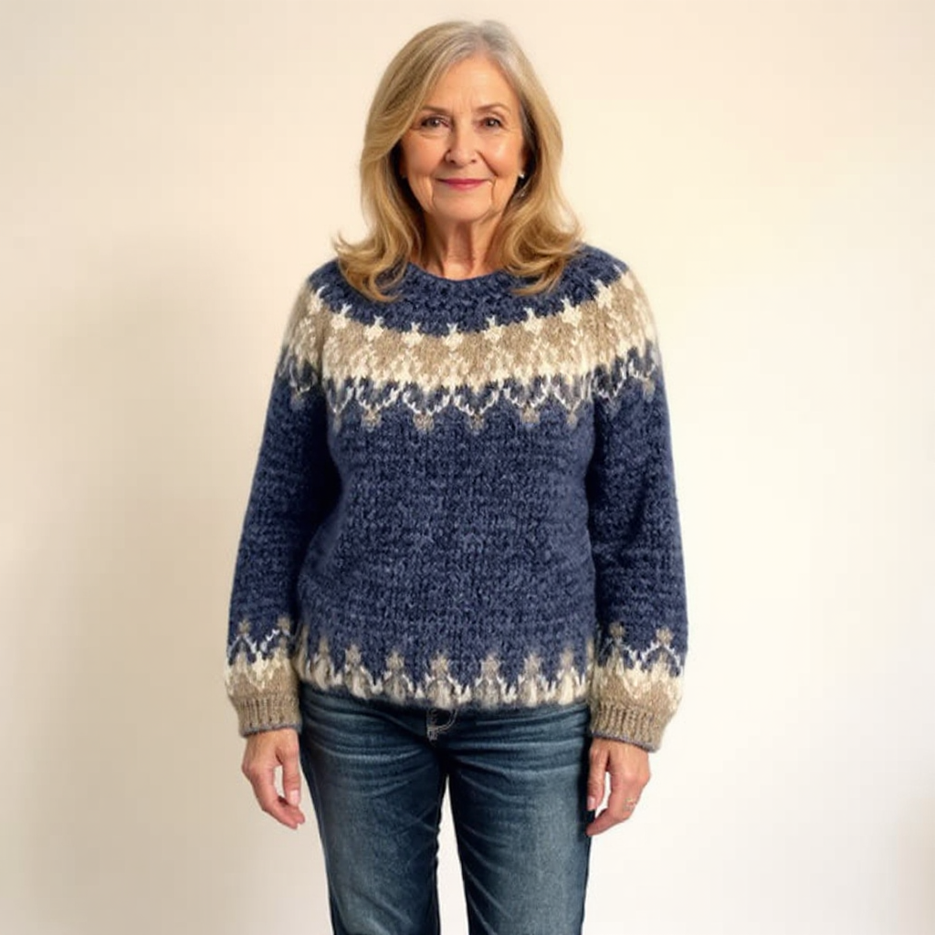 Frances | Vintage Isländischer Pullover
