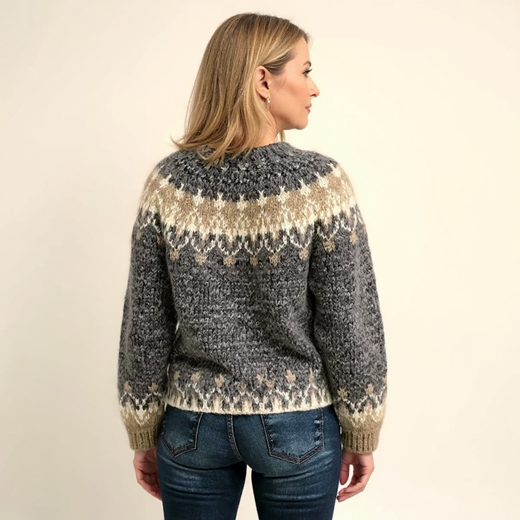 Frances | Vintage Isländischer Pullover