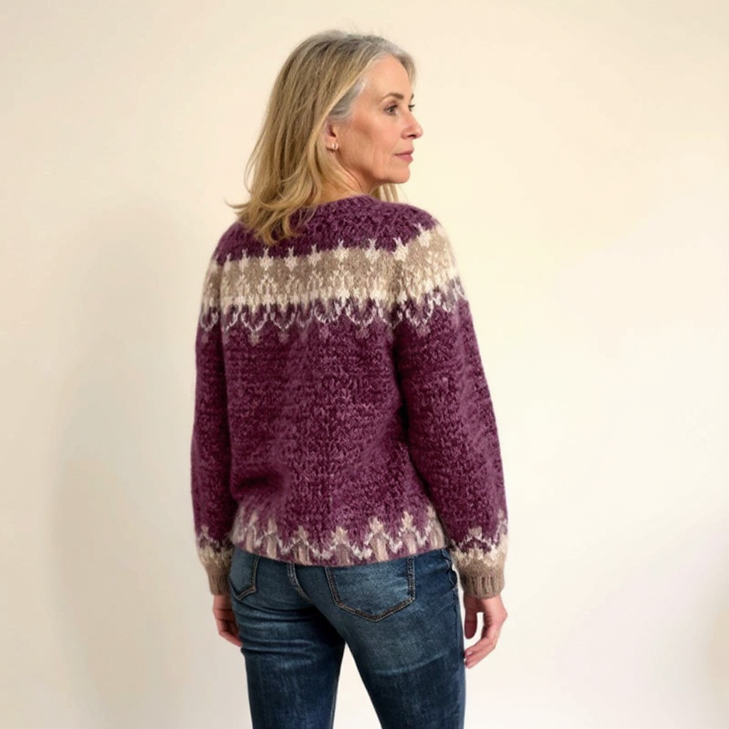 Frances | Vintage Isländischer Pullover