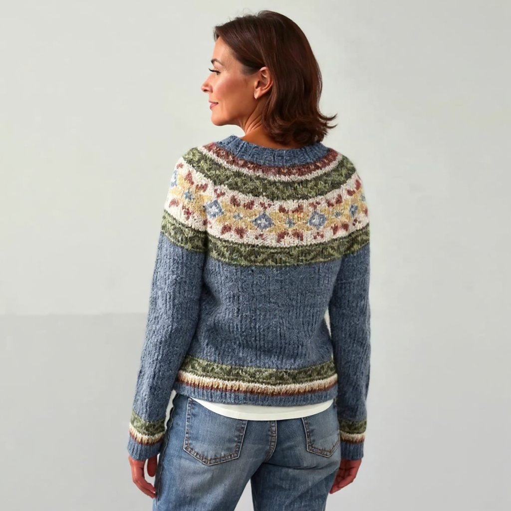 Christine | Vintage Isländischer Pullover