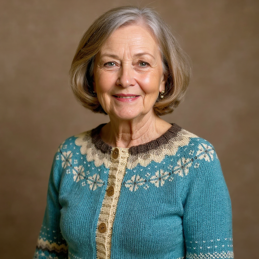 Valerie | Vintage Isländischer Cardigan