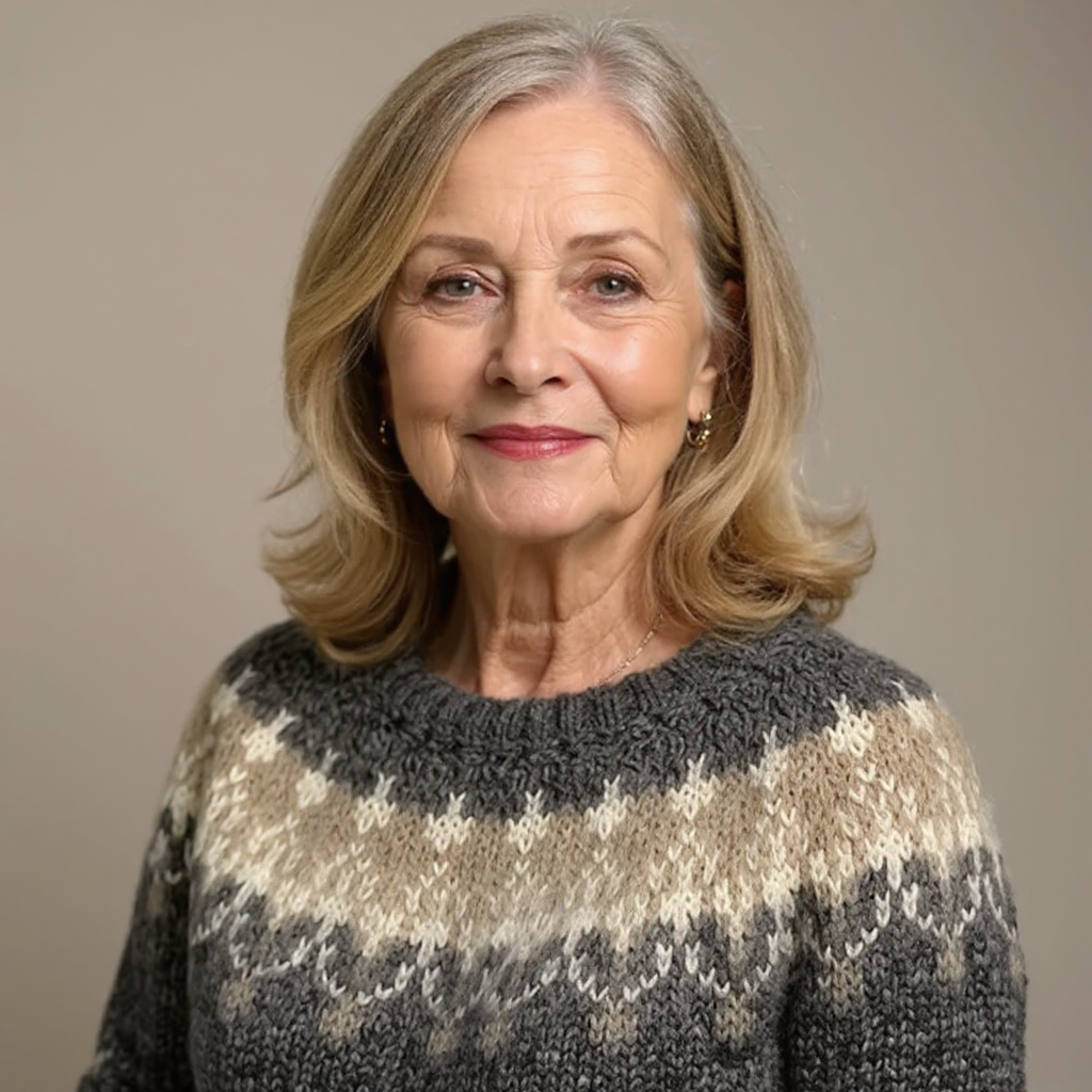 Frances | Vintage Isländischer Pullover