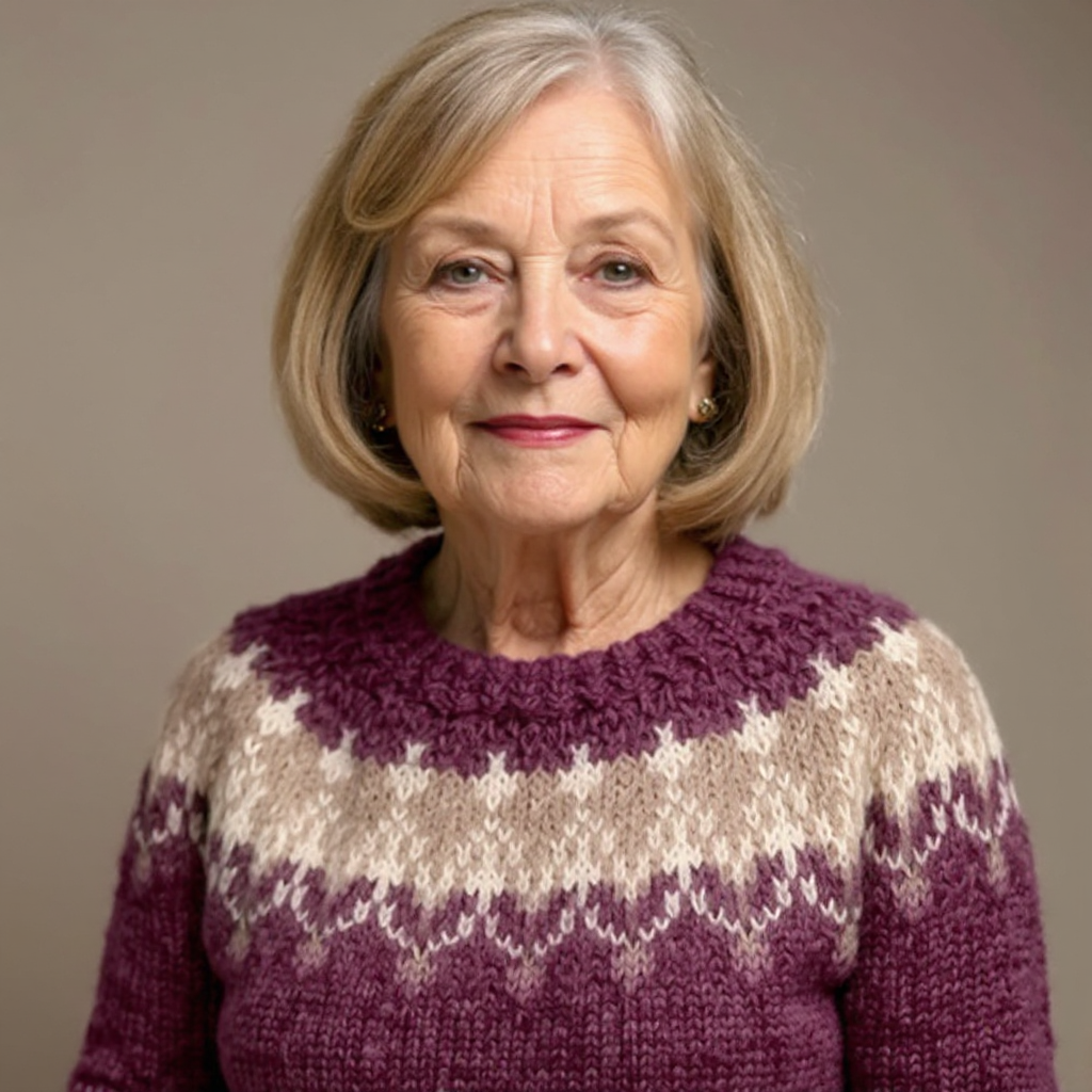 Frances | Vintage Isländischer Pullover