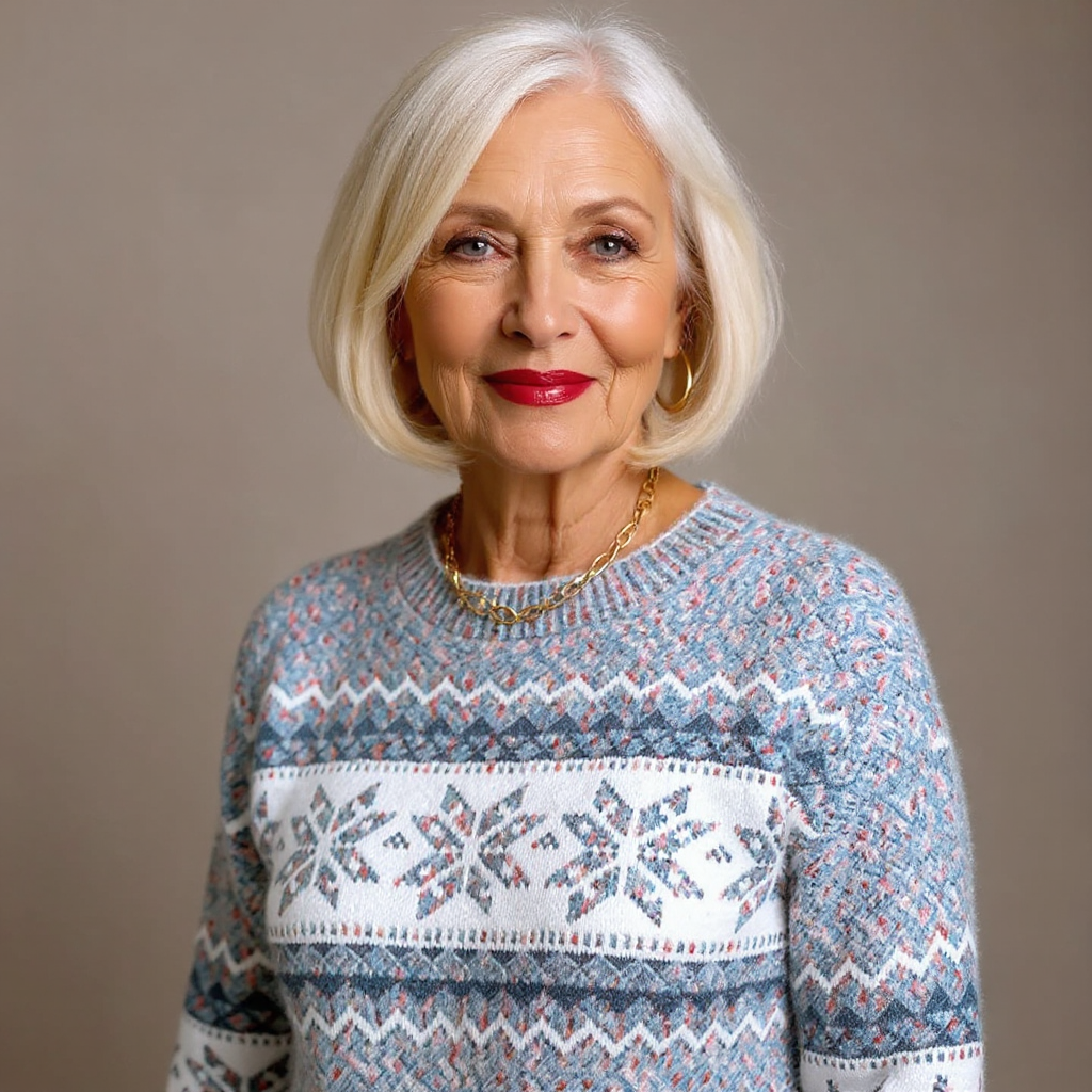 Heather | Vintage Isländischer Pullover