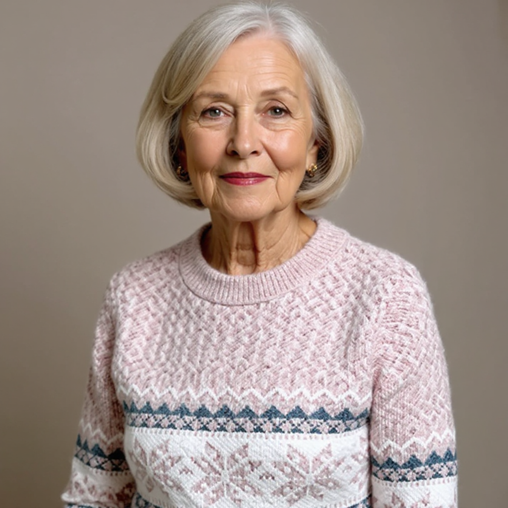 Heather | Vintage Isländischer Pullover