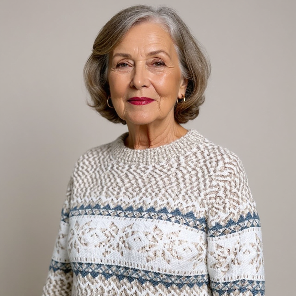 Heather | Vintage Isländischer Pullover