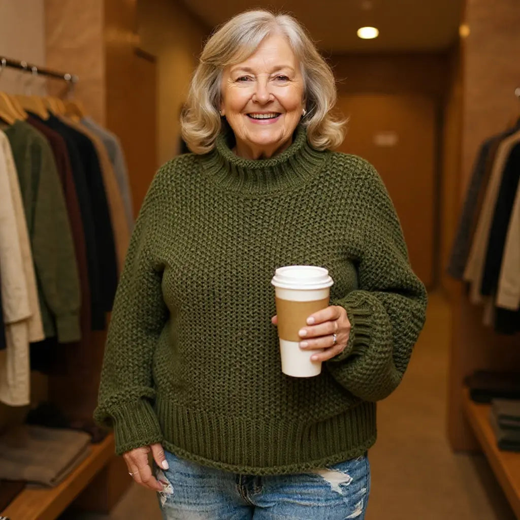 Der Mabel Pullover — Butterweicher Strick