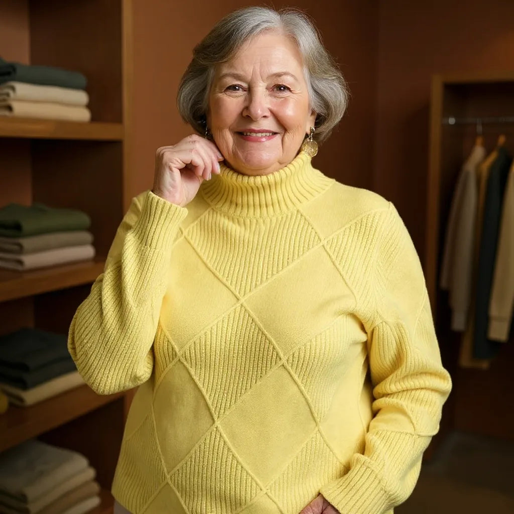 Der Elaine Pullover  — Lebendige Ausstrahlung